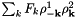 $\sum_k F_{k} \rho^1_{-{\bf k}} \rho^2_{\bf k}$